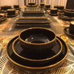Service-de-table-Luxury-Ribbed-de-32-pièces-Noir-intense-PRIX-promo-casablanca-maroc-coucouMarket-Rabat-Fes-Marrakech-Tanger