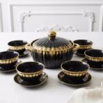 Ensemble-de-Table-15-Pièces-Noir-&-Or-Royal-Obsidian-PRIX-promo-casablanca-maroc-coucouMarket-Rabat-Fes-Marrakech-Tanger