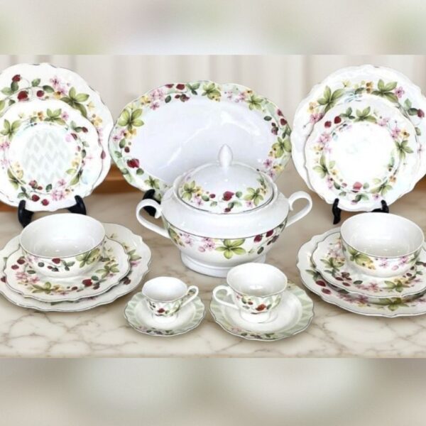 Service-de-Table-en-Porcelaine-87-Pièces-Fleur-d’Éden-PRIX-promo-casablanca-maroc-coucouMarket-Rabat-Fes-Marrakech-Tanger