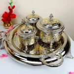 Ensemble-de-3 Boîtes-à-Thé-Marocaines-3mayer-Argent-et-Doré-PRIX-promo-casablanca-maroc-coucouMarket-Rabat-Fes-Marrakech-Tanger