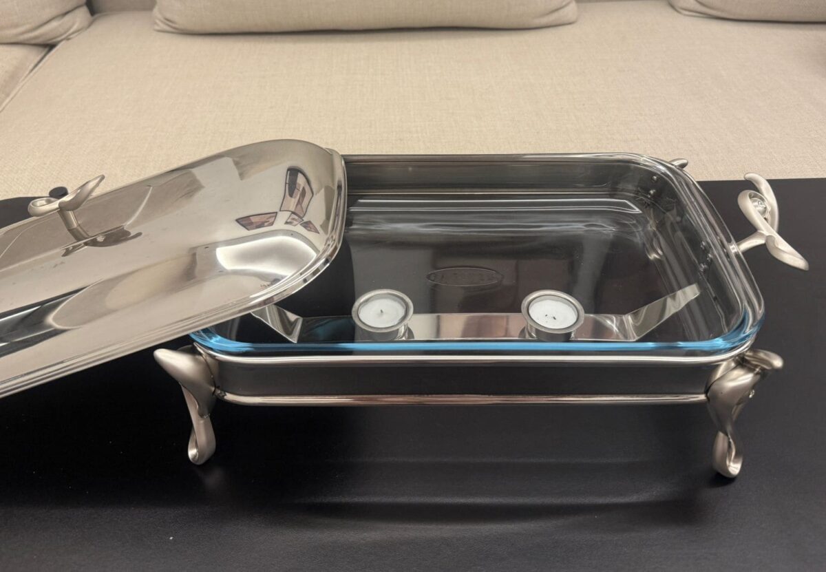 chauffe-plat-rectangulaire-en-inox-3-litres-prix-Dorée-Casablanca-Maroc-coucouMarket